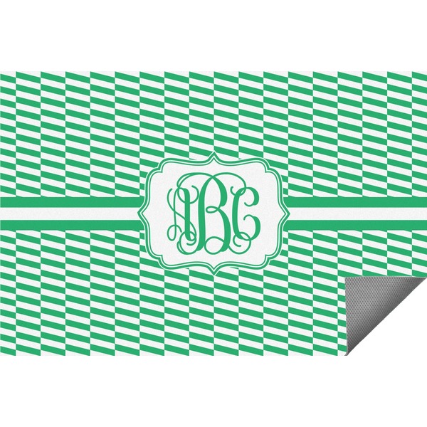 Custom Zig Zag Indoor / Outdoor Rug - 5'x8' (Personalized)