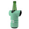 Zig Zag Jersey Bottle Cooler - ANGLE (on bottle)