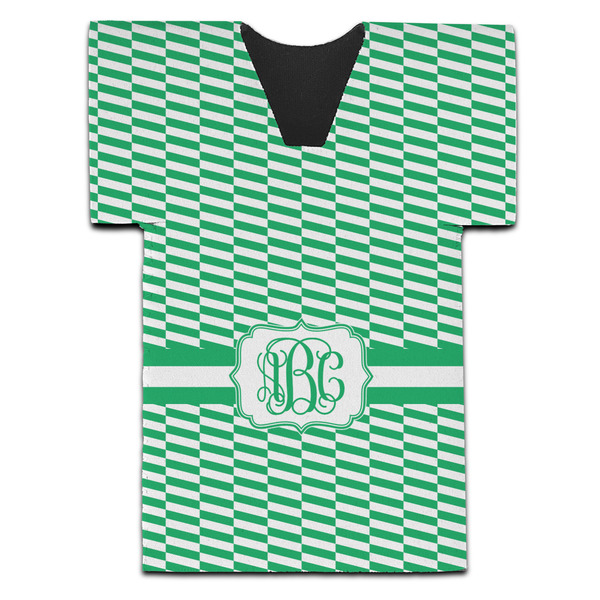 Custom Zig Zag Jersey Bottle Cooler (Personalized)