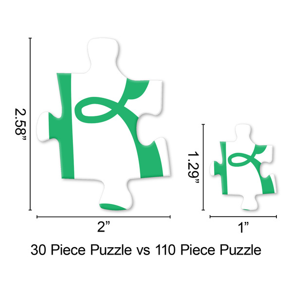Zig Zag Jigsaw Puzzle - Piece Comparison