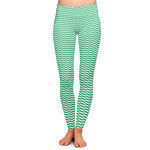 Zig Zag Ladies Leggings - Extra Large