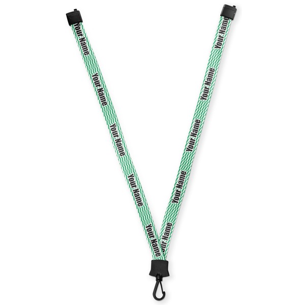Custom Zig Zag Lanyard (Personalized)