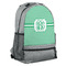 Zig Zag Large Backpack - Gray - Angled View