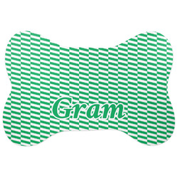 Zig Zag Bone Shaped Dog Food Mat (Personalized)