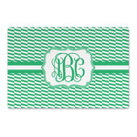 Zig Zag Large Rectangle Car Magnet (Personalized)