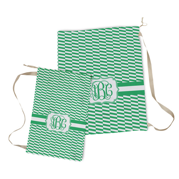 Zig Zag Laundry Bag - Both Bags