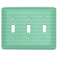 Zig Zag Light Switch Cover (3 Toggle Plate)