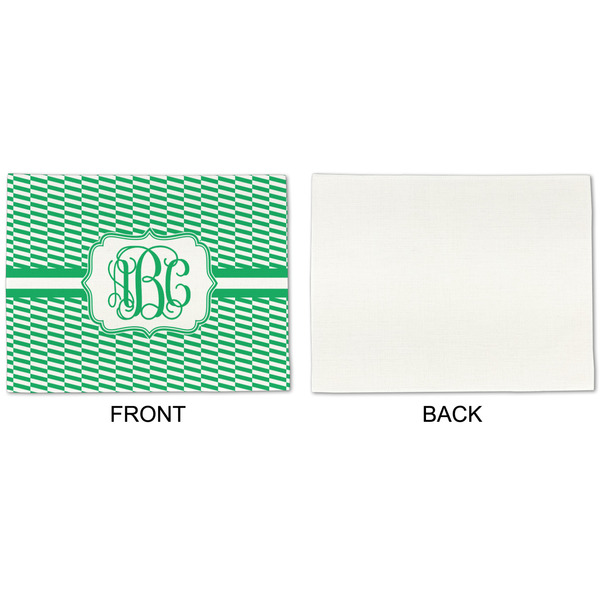 Zig Zag Linen Placemat - APPROVAL Single (single sided)