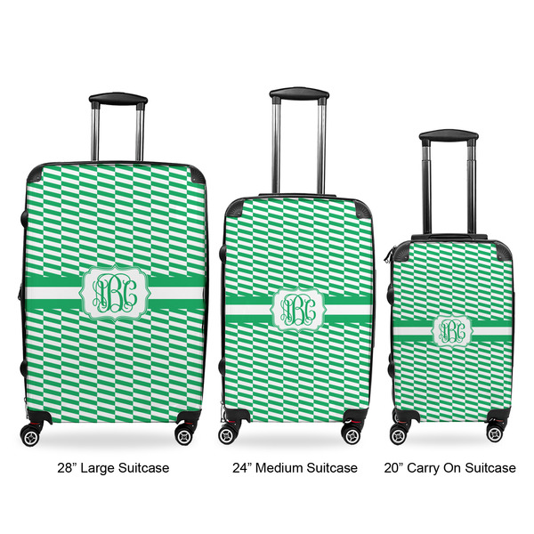Zig Zag Luggage Bags all sizes - With Handle