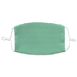Zig Zag Adult Cloth Face Mask - XLarge