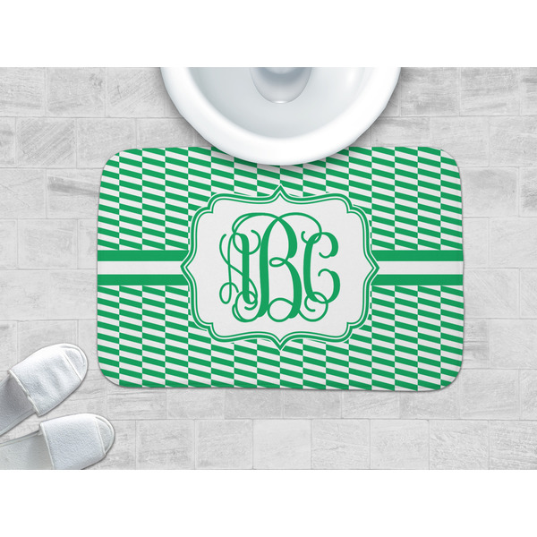 Zig Zag Memory Foam Bath Mat - LIFESTYLE 34x21