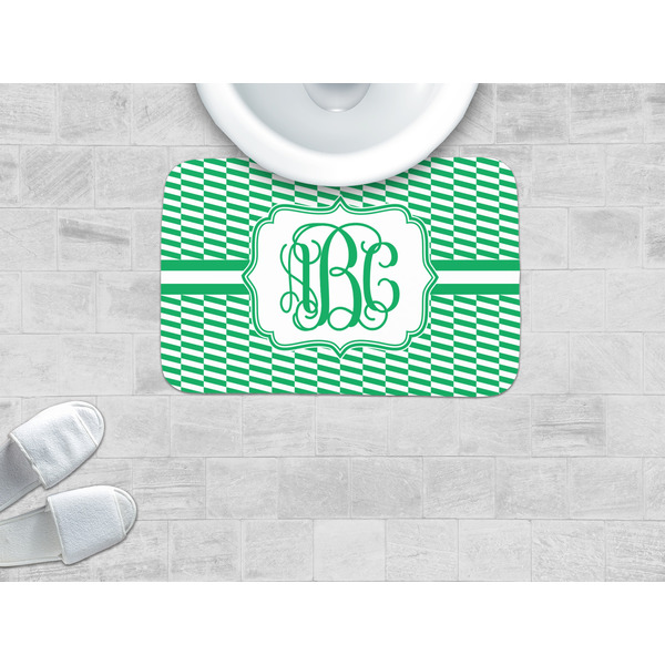 Zig Zag Memory Foam Bath Mat - LIFESTYLE