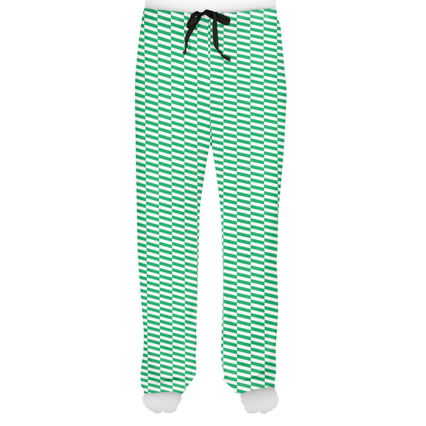 Zig Zag Men's Pjs Front - on model