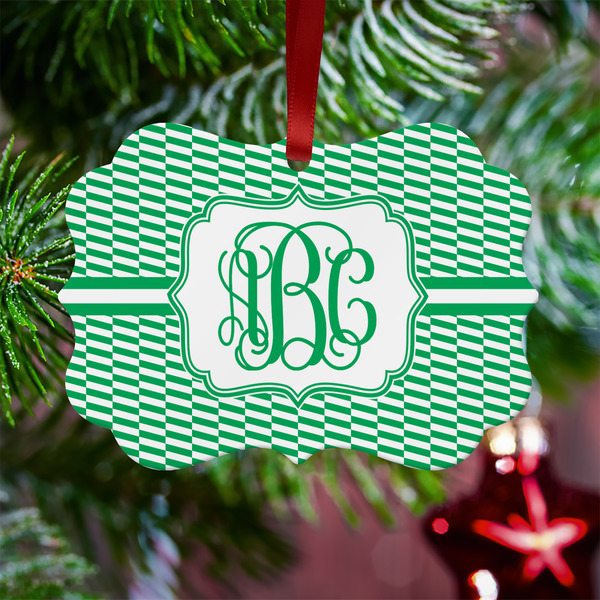 Zig Zag Metal Benilux Ornament - Lifestyle