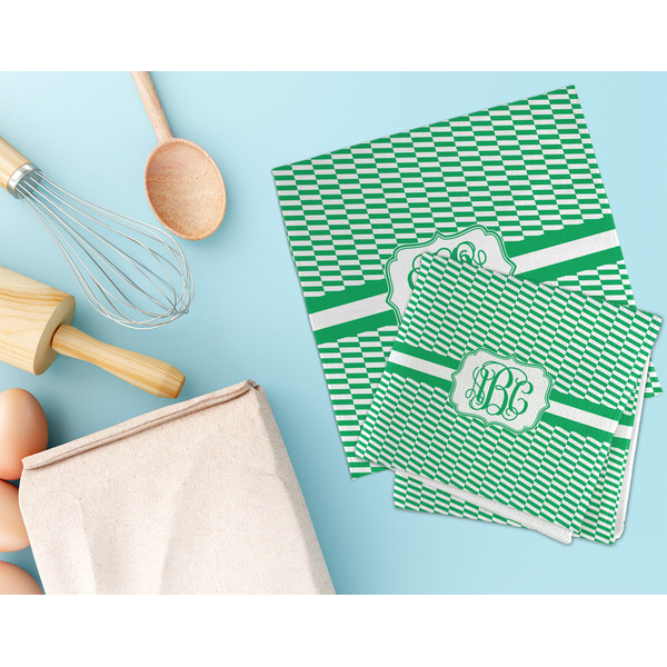 Zig Zag Microfiber Dish Rag - LIFESTYLE