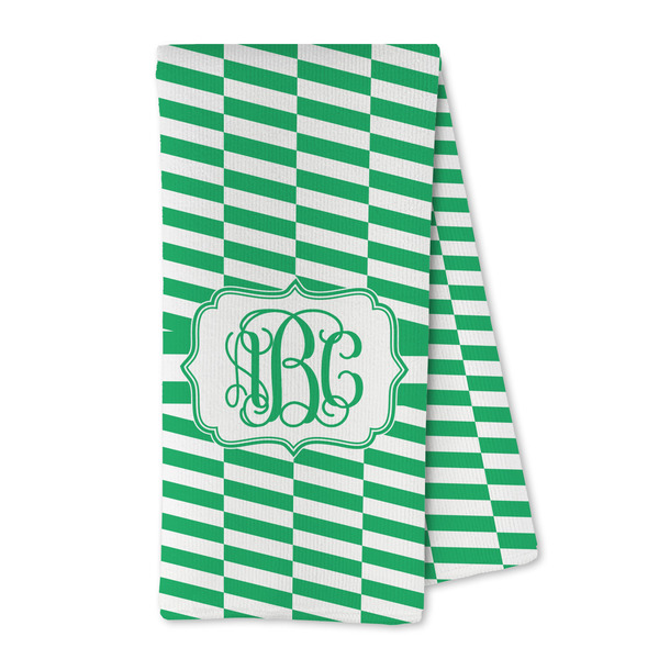 Custom Zig Zag Kitchen Towel - Microfiber (Personalized)