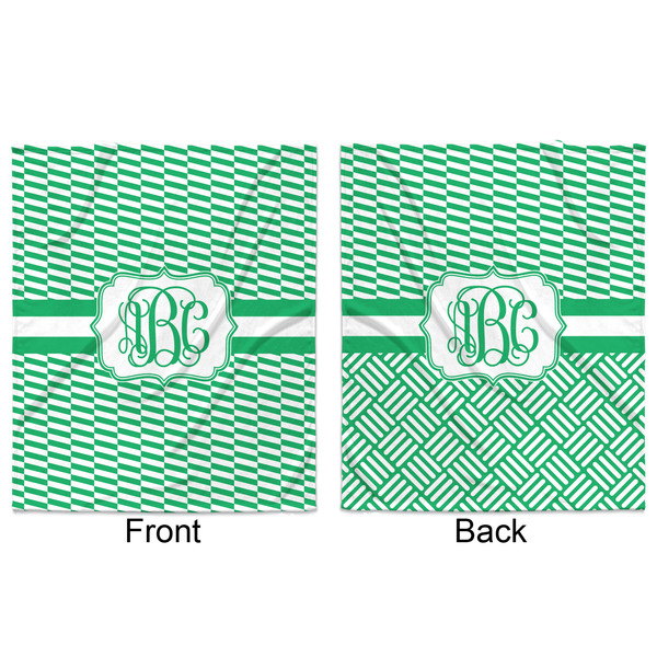 Zig Zag Minky Blanket - 50"x60" - Double Sided - Front & Back