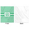 Zig Zag Minky Blanket - 50"x60" - Single Sided - Front & Back