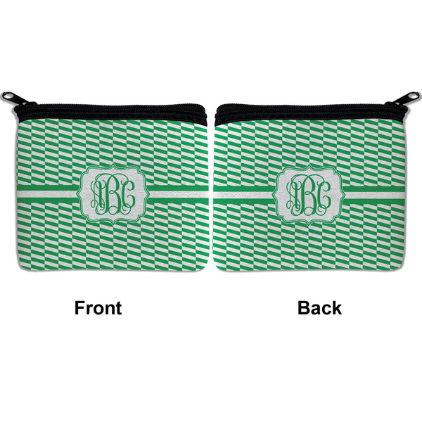 Zig Zag Neoprene Coin Purse - Front & Back (APPROVAL)