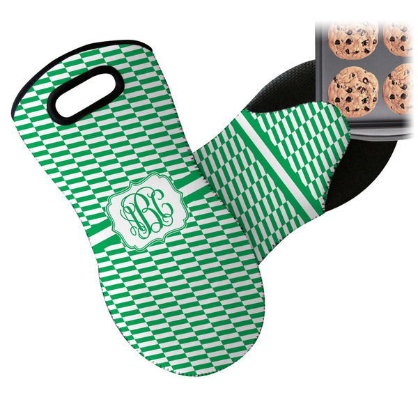 Zig Zag Neoprene Oven Mitt