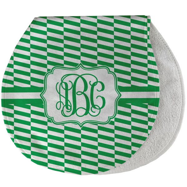 Zig Zag New Baby Burp Folded