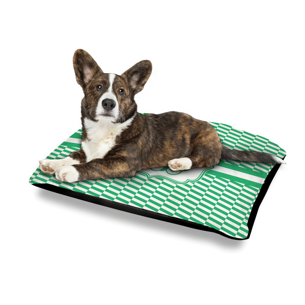 Zig Zag Outdoor Dog Beds - Medium - IN CONTEXT