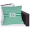 Zig Zag Outdoor Pillow - 16" (Personalized)