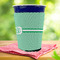 Zig Zag Party Cup Sleeves - with bottom - Lifestyle