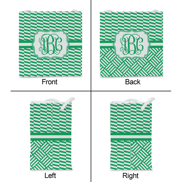 Zig Zag Party Favor Gift Bag - Matte - Approval