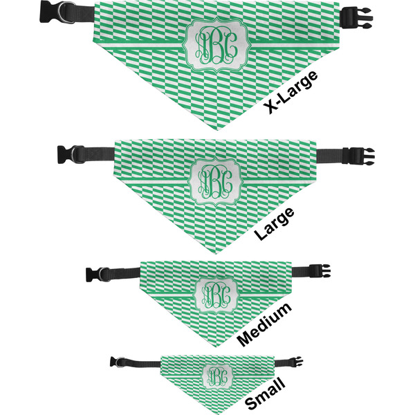 Zig Zag Pet Bandana Sizes
