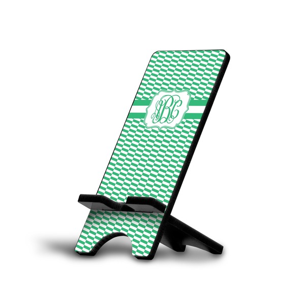 Custom Zig Zag Cell Phone Stand (Large) (Personalized)