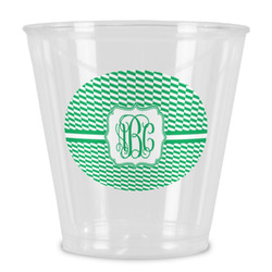 Zig Zag Plastic Shot Glass (Personalized)