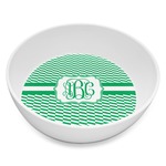 Zig Zag Melamine Bowl - 8 oz (Personalized)