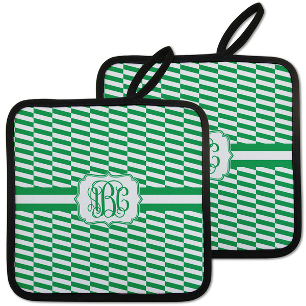 Zig Zag Pot Holders - Set of 2 MAIN