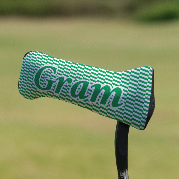 Zig Zag Putter Cover - On Putter