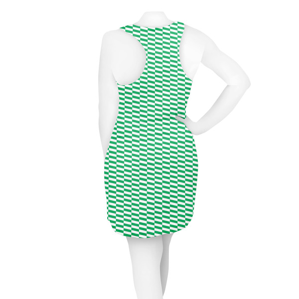 Zig Zag Racerback Dress - On Model - Back