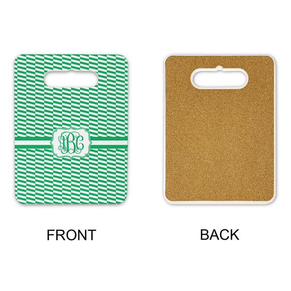 Zig Zag Rectangle Trivet with Handle - APPROVAL