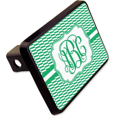 Zig Zag Rectangular Trailer Hitch Cover - 2" (Personalized)