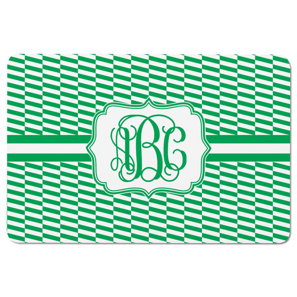 Zig Zag Rectangular Fridge Magnet - FRONT