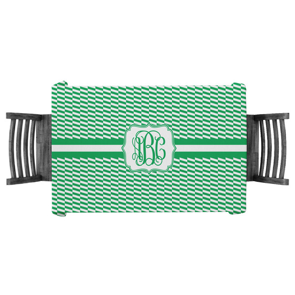 Custom Zig Zag Tablecloth - 58"x58" (Personalized)