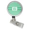 Zig Zag Retractable Badge Reel (Personalized)
