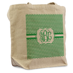 Zig Zag Reusable Cotton Grocery Bag (Personalized)