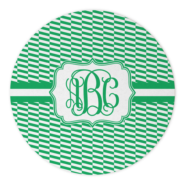 Zig Zag Round Paper Coaster - Approval