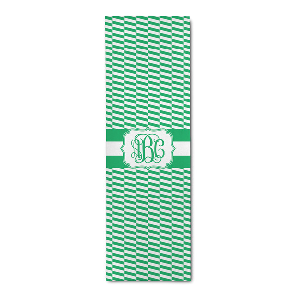 Custom Zig Zag Runner Rug - 2.5'x8' w/ Monograms