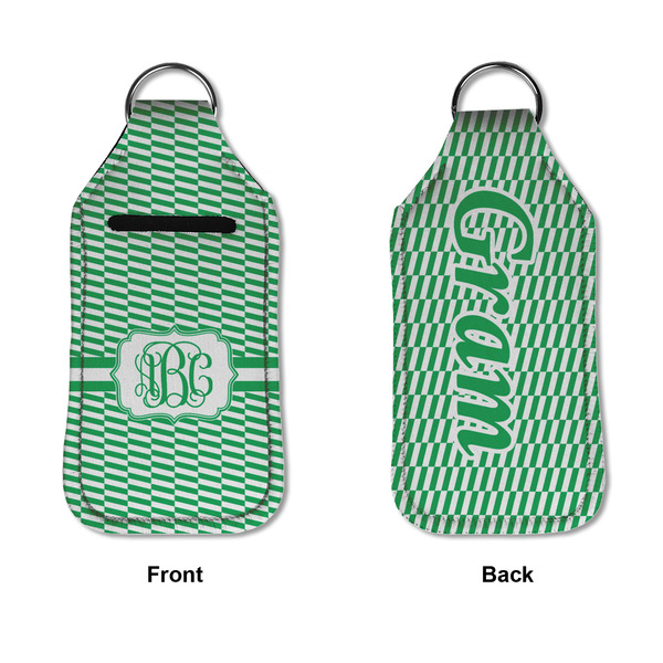 Zig Zag Sanitizer Holder Keychain - Large APPROVAL (Flat)