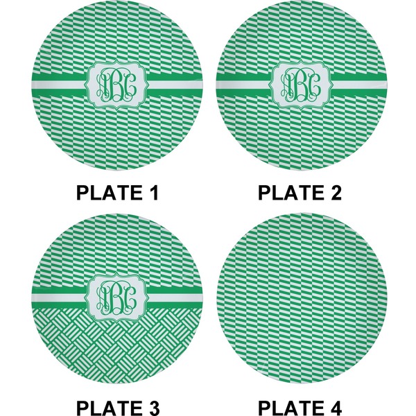 Zig Zag Set of Appetizer / Dessert Plates (Approval)