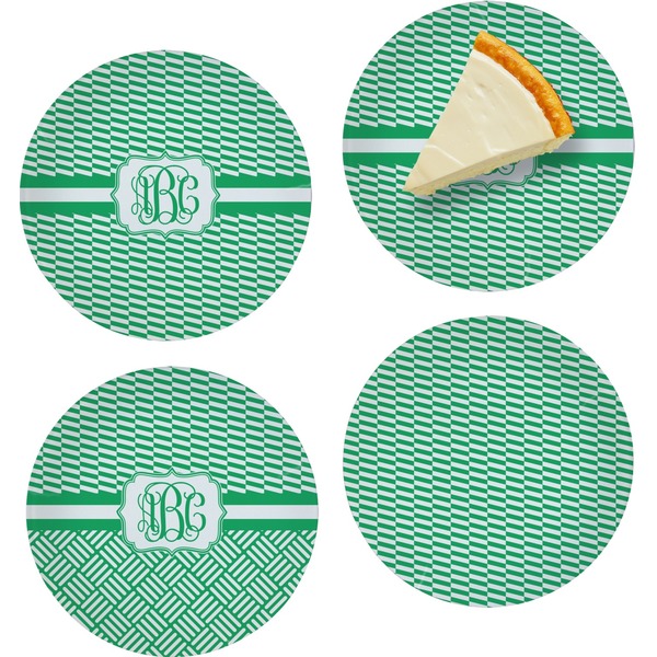 Zig Zag Set of Appetizer / Dessert Plates