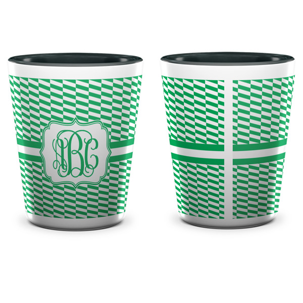 Zig Zag Shot Glass - Two Tone - APPROVAL