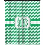Zig Zag Extra Long Shower Curtain - 70"x84" (Personalized)
