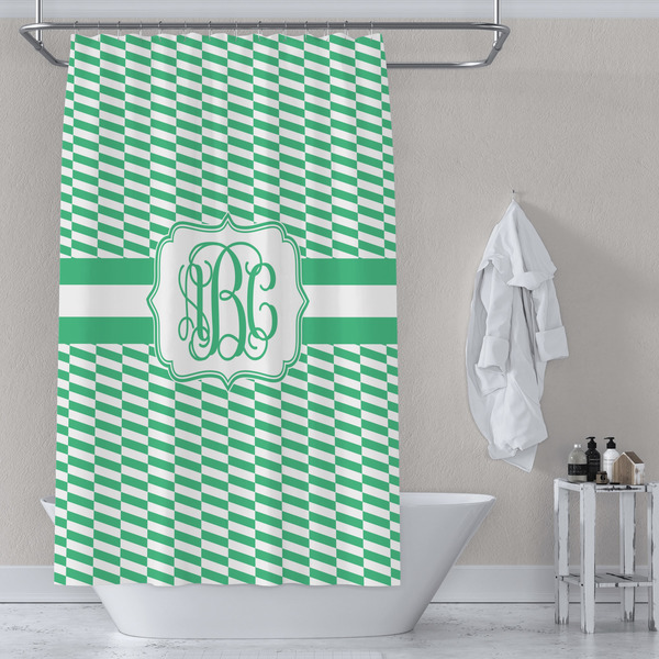 Zig Zag Shower Curtain Lifestyle